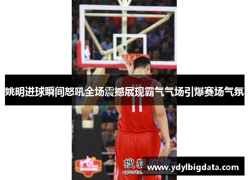 姚明进球瞬间怒吼全场震撼展现霸气气场引爆赛场气氛